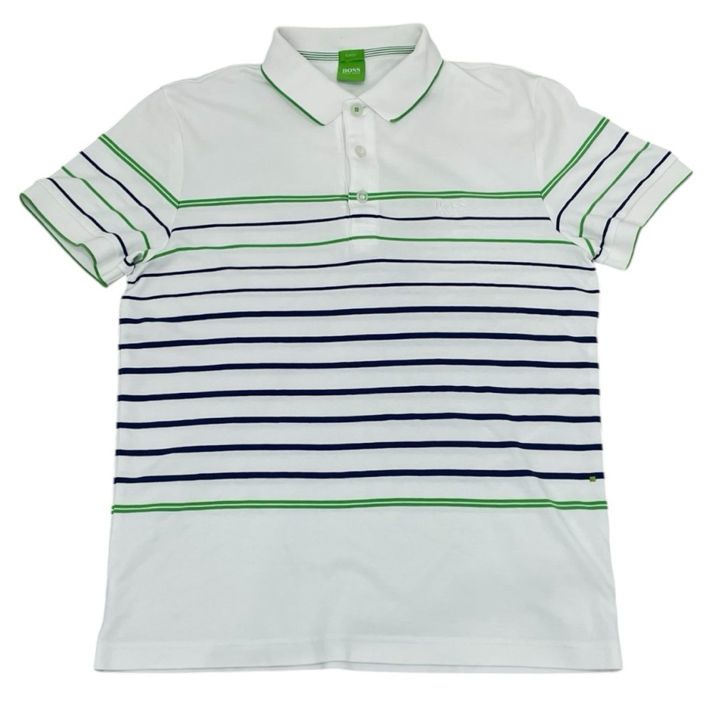 White Hugo Boss Polo Shirt (S)